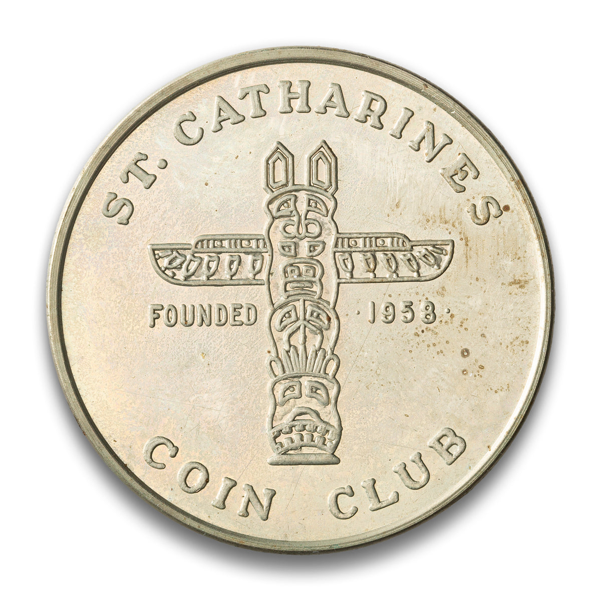 St. Catherines, ON 1968 Coin Club 9th Annual Banquet Medal