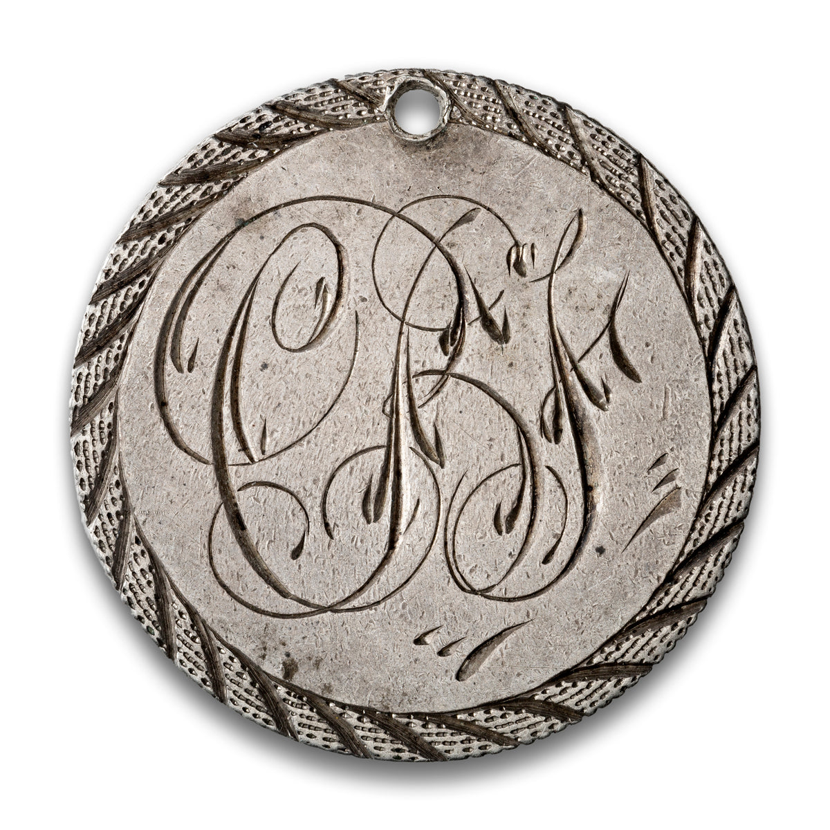 "CBF" Love Token - Silver 25 Cents