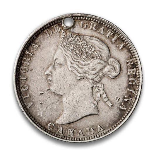 "CBF" Love Token - Silver 25 Cents