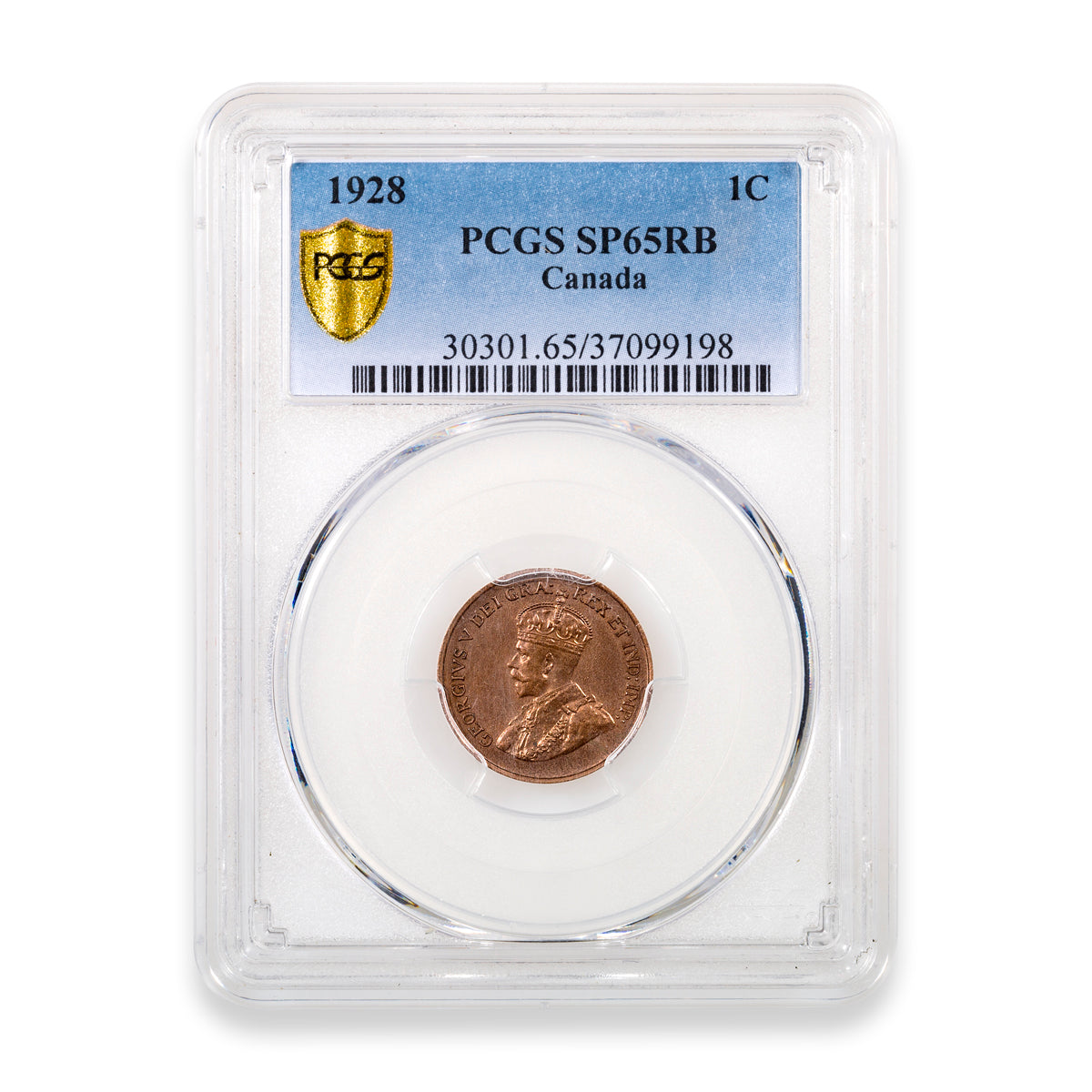 1 Cent 1928 Red-Brown PCGS SP-65