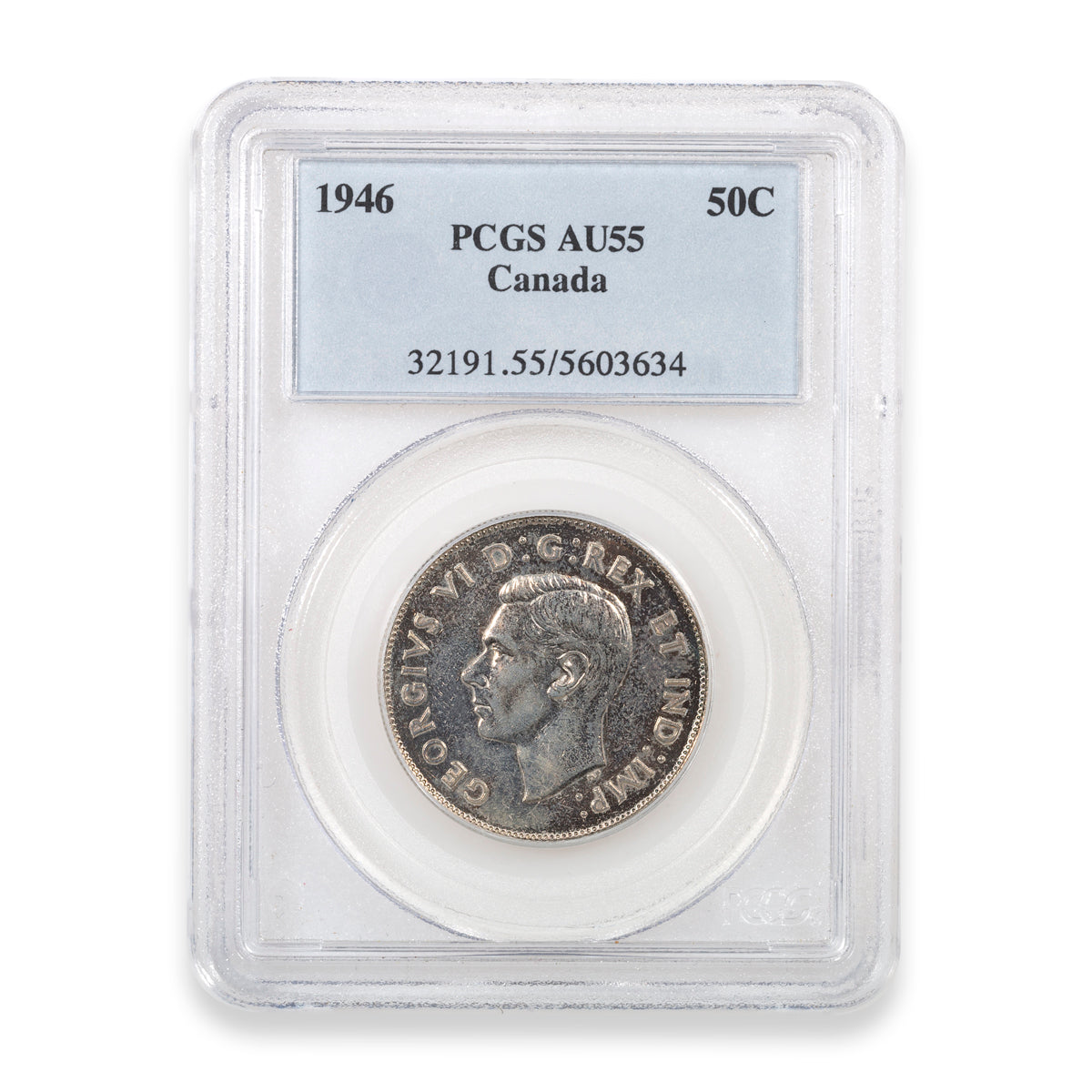 50 Cent 1946 PCGS AU-55