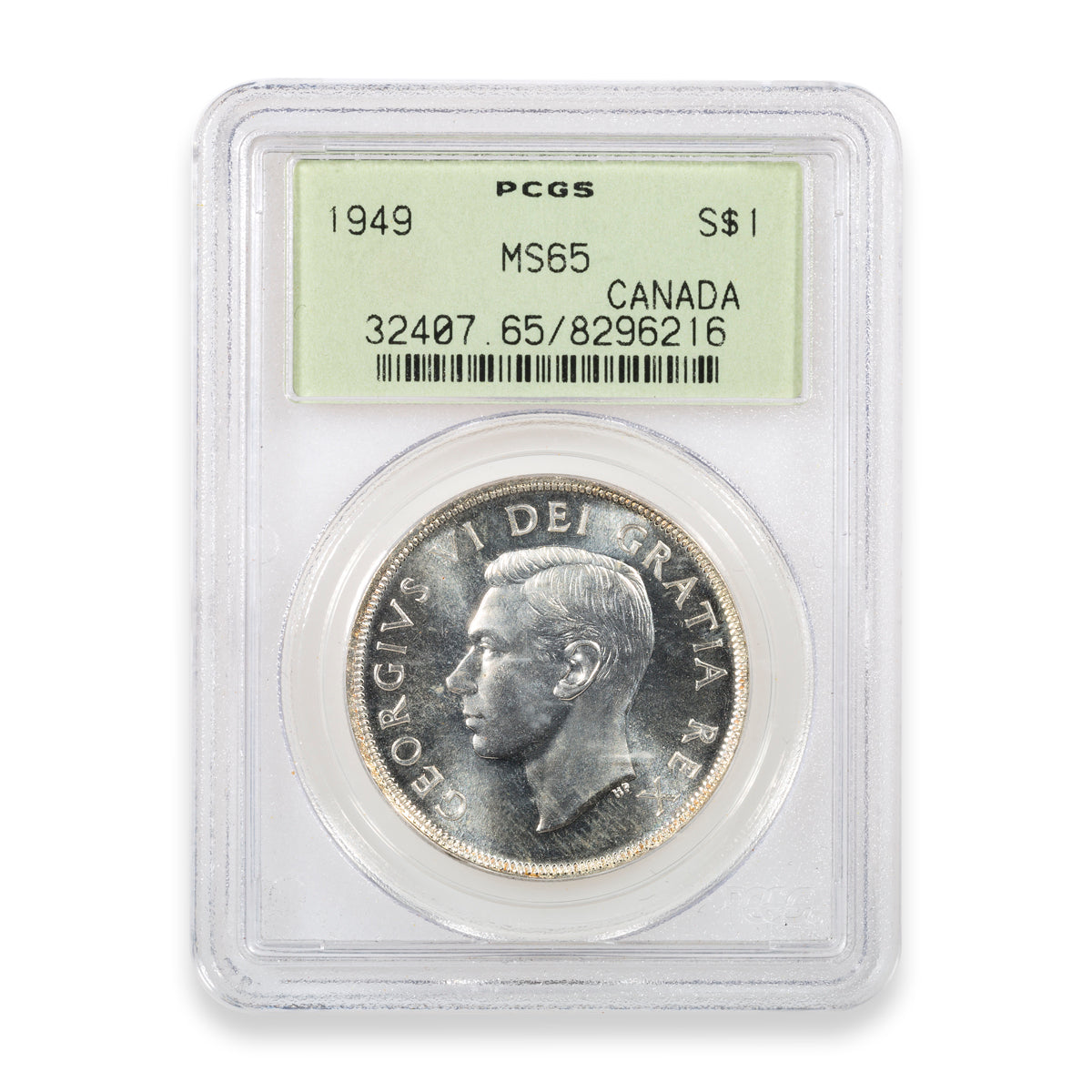 $1 1949 PCGS MS-65