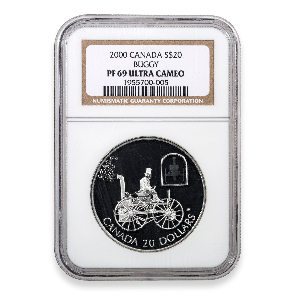 $20 2000 Buggy Ultra Cameo NGC PR-69