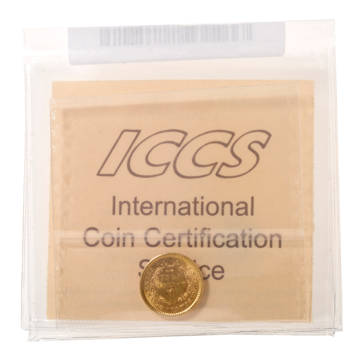 US $1 1851 ICCS EF-40