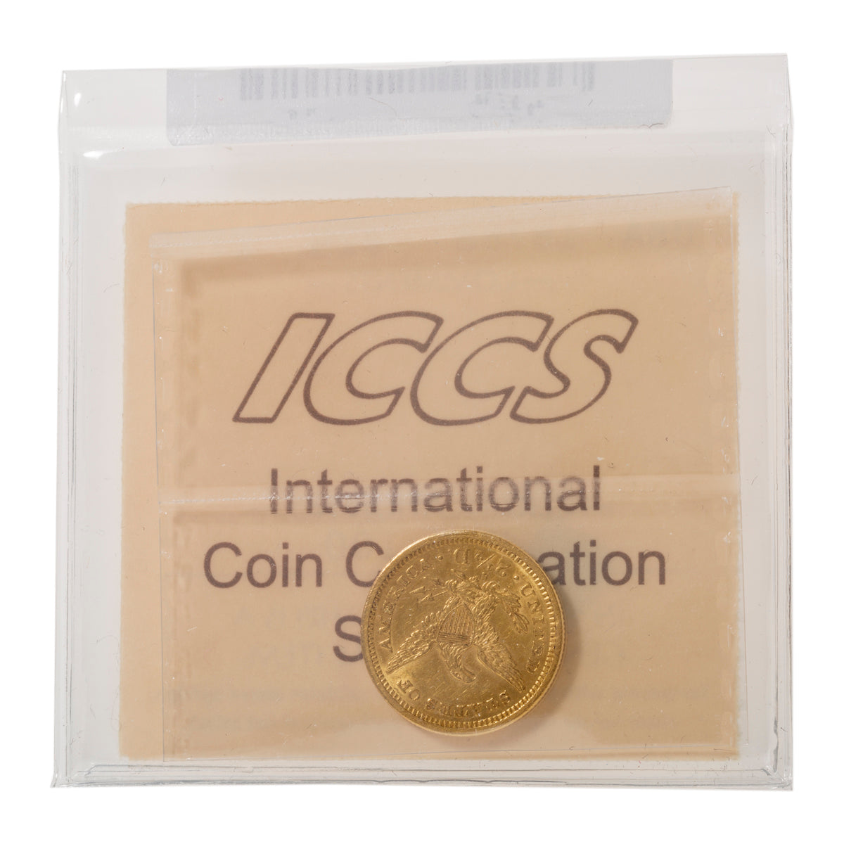 US $2.5 1878S ICCS EF-45