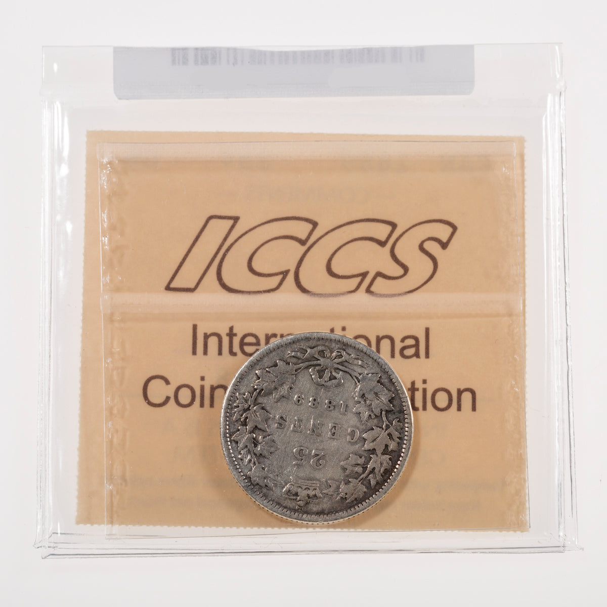 25 Cent 1889 ICCS G-6