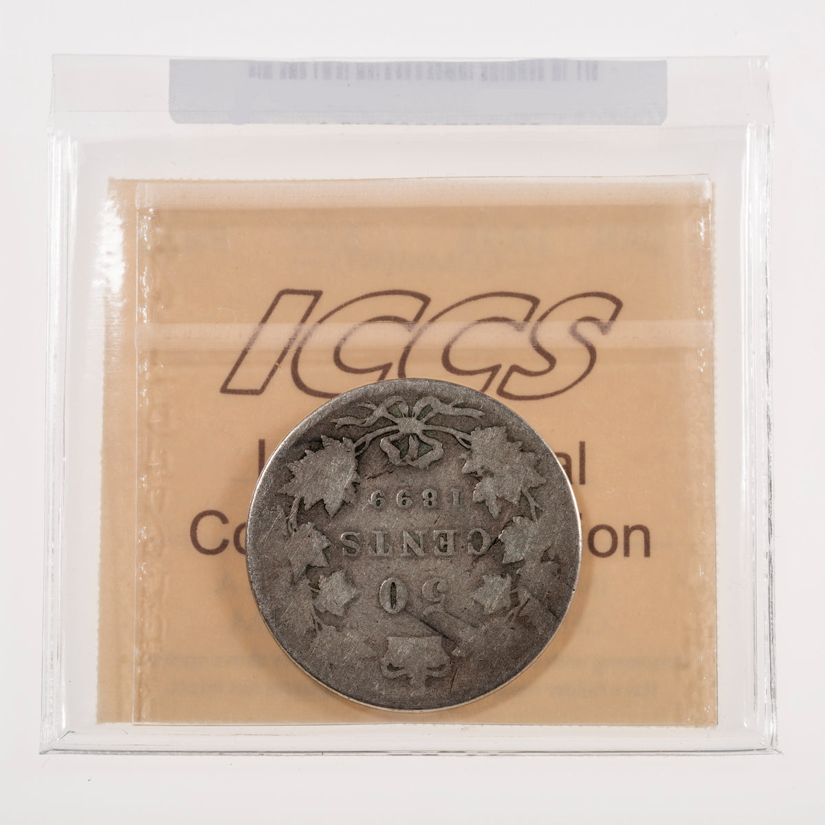 50 Cent 1899 ICCS aG-2