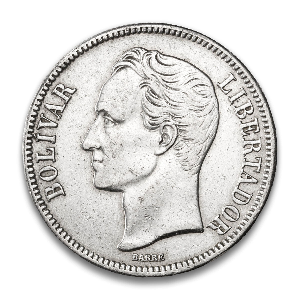 Venezuela 5 Bolivares 1936