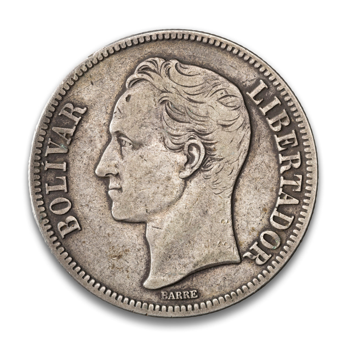 Venezuela 5 Bolivares 1919