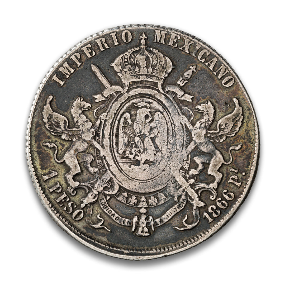 Mexico 1 Peso 1866Pi