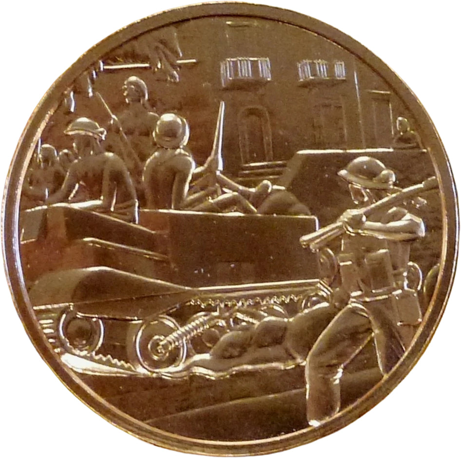 2008 Canada Remembers: WWII 50th Anniversary - 6 Medallion Set