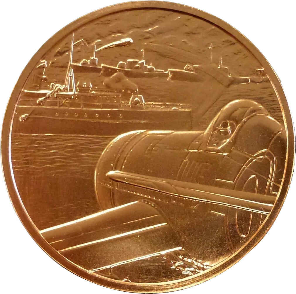 2008 Canada Remembers: WWII 50th Anniversary - 6 Medallion Set