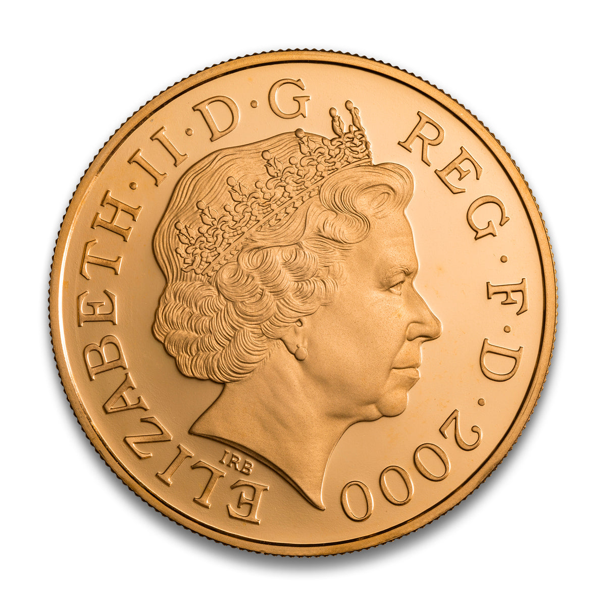 2000 $5 Queen Mother Centenary Year Gold Proof Crown