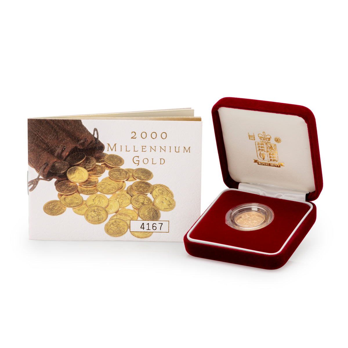 2000 Gold Proof Half Sovereign