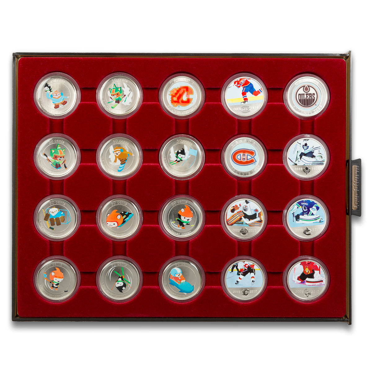 2010 50 Cent Selection of NHL and Olympic Themed Coins