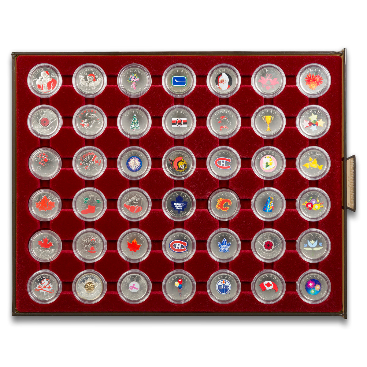 2000-2010 25 Cent Selection of Commemorative Coins with a Wide Range of Themes