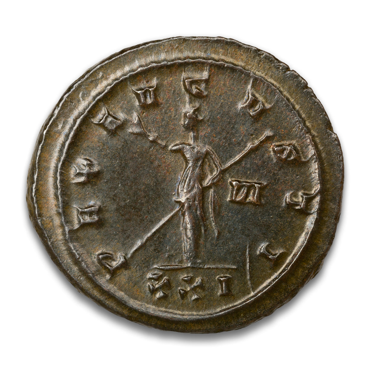 One Genuine Random Roman Empire Bronze Coin - Ancient Artifact Over 1600 Years Old