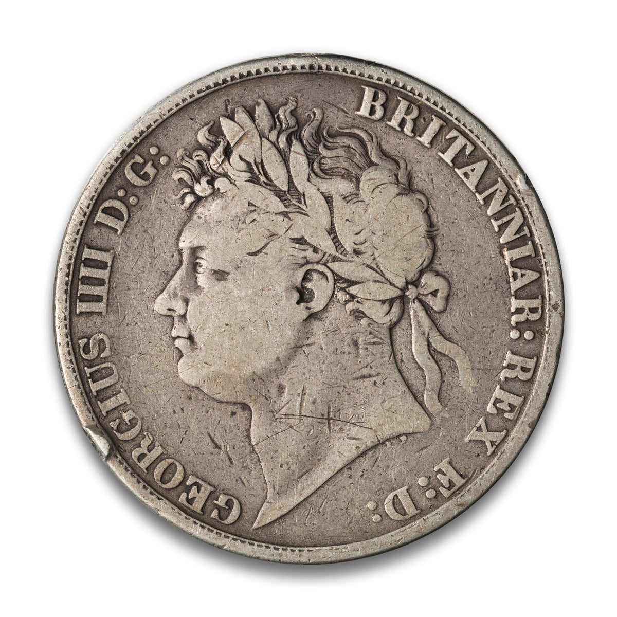 Great Britain Silver 1 Crown 1822