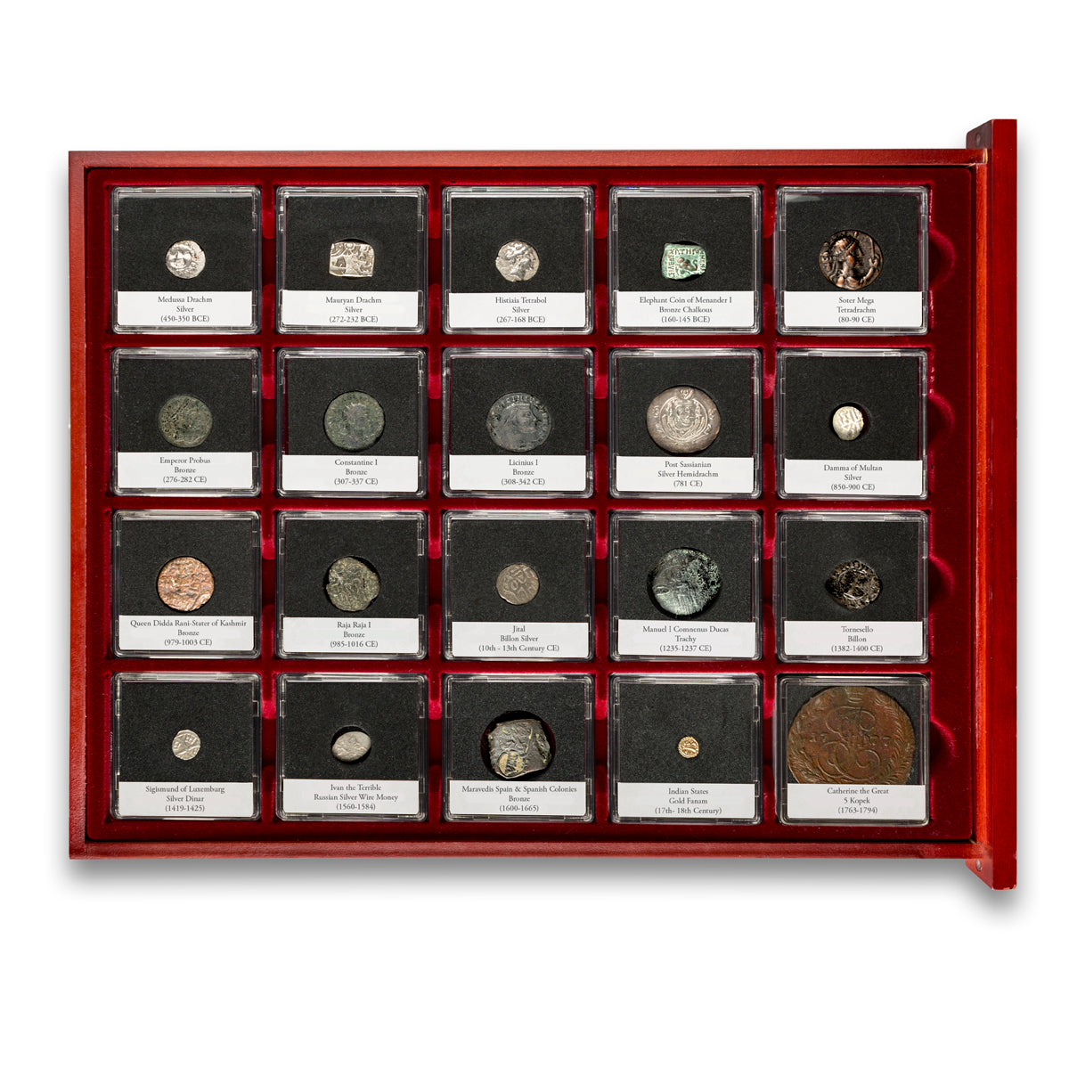 Coinage Through the Ages 450 BCE-1794 (20 Pieces)