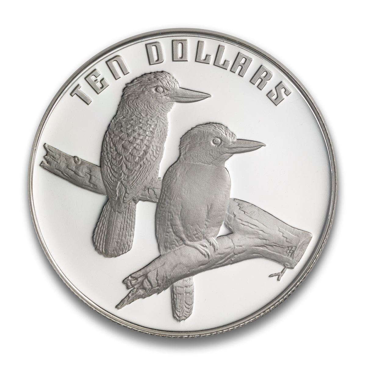 1989 $10 Birds of Australia: Kookaburra - Sterling Silver Coin