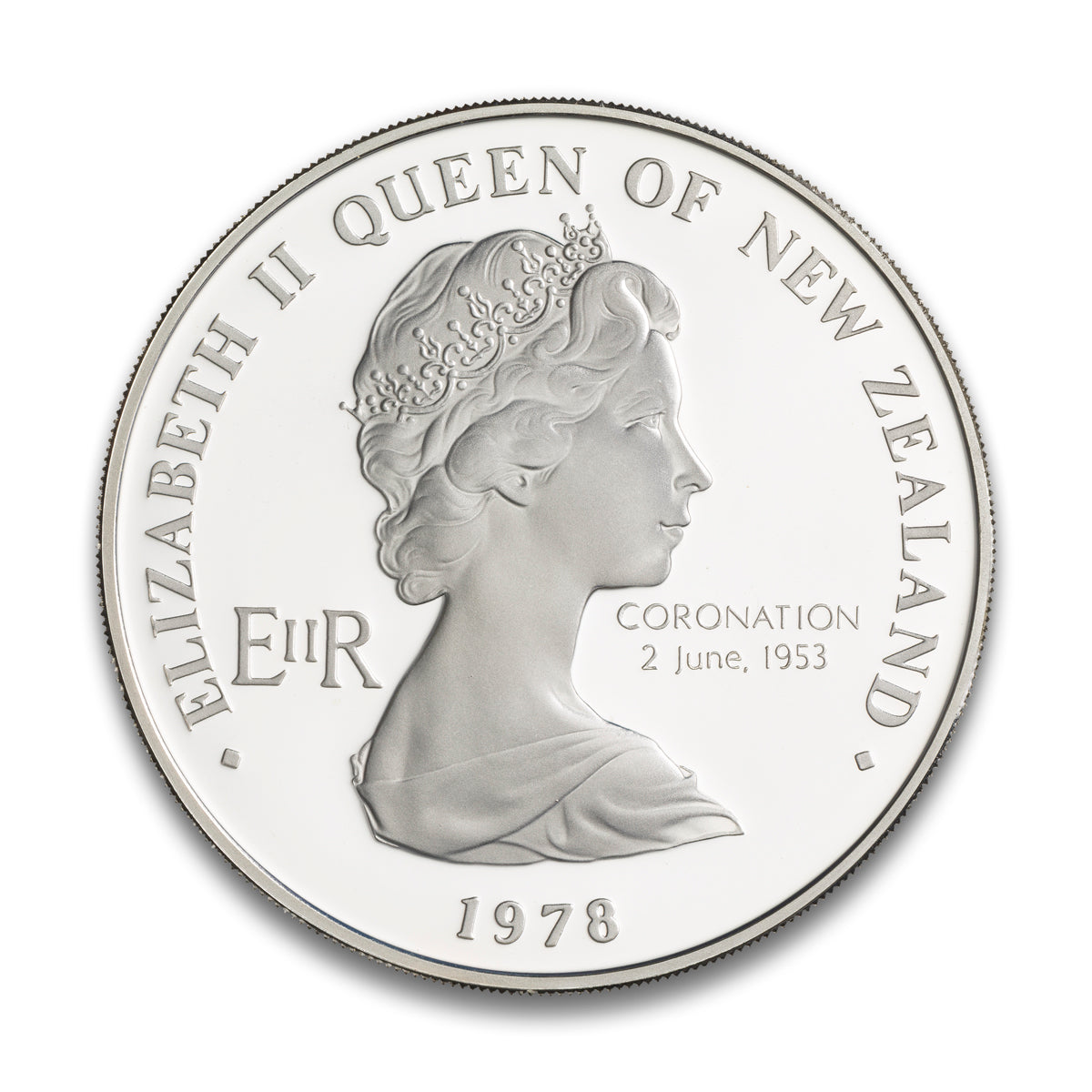 1978 $1 25th Anniversary of the Coronation of Elizabeth II - Sterling Silver Coin