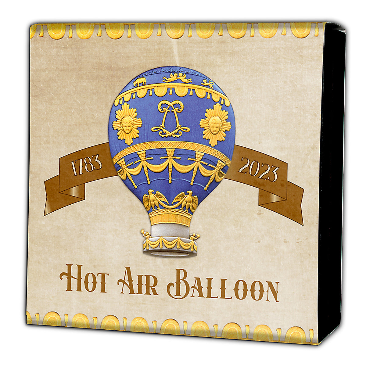 2023 25 Francs Hot Air Balloon - Pure Silver Coin