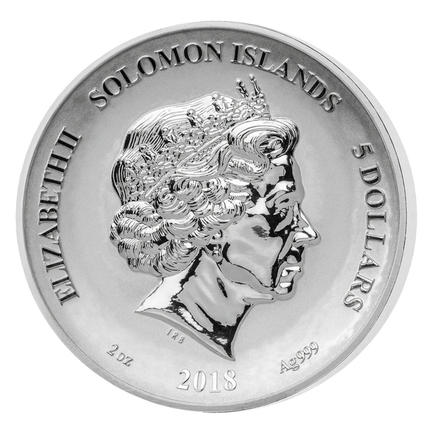 2018 $5 Legends & Myths: Medusa - Pure Silver Coin