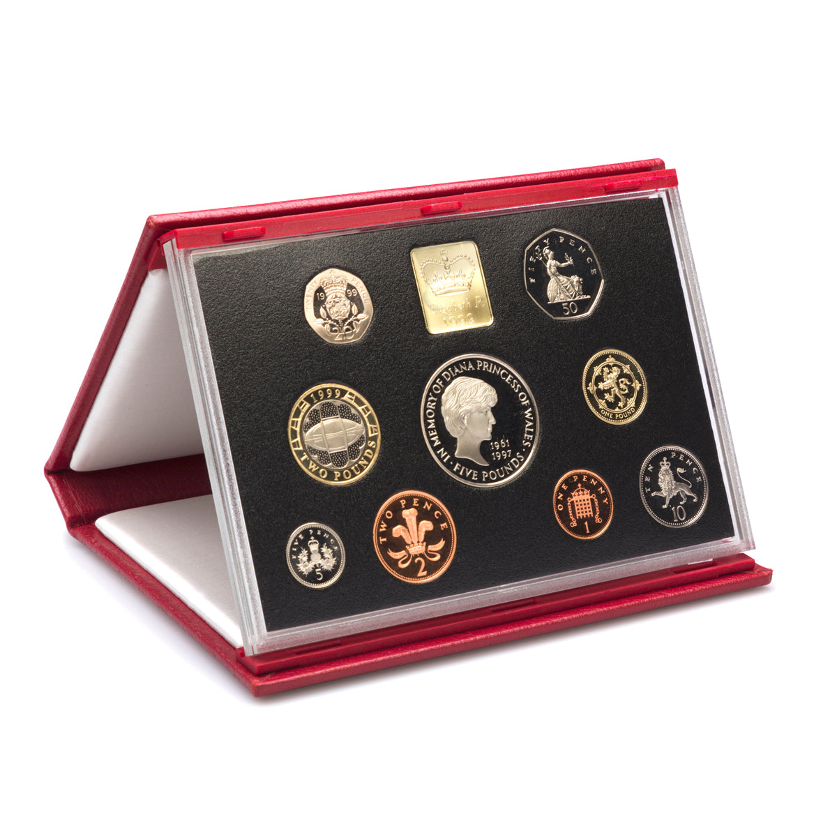 1999 United Kingdom Proof Coin Collection Set