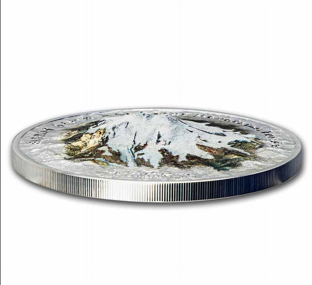 2021 $25 Cook Islands: 7 Summits Elbrus - Pure Silver Coin