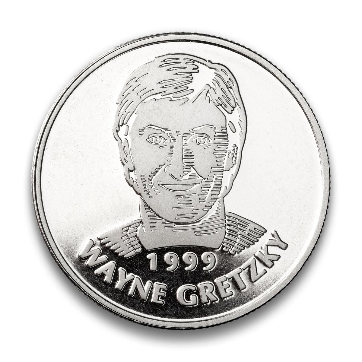 1999 NHL Hockey Hall of Fame Inductees: Wayne Gretzky - Medallion