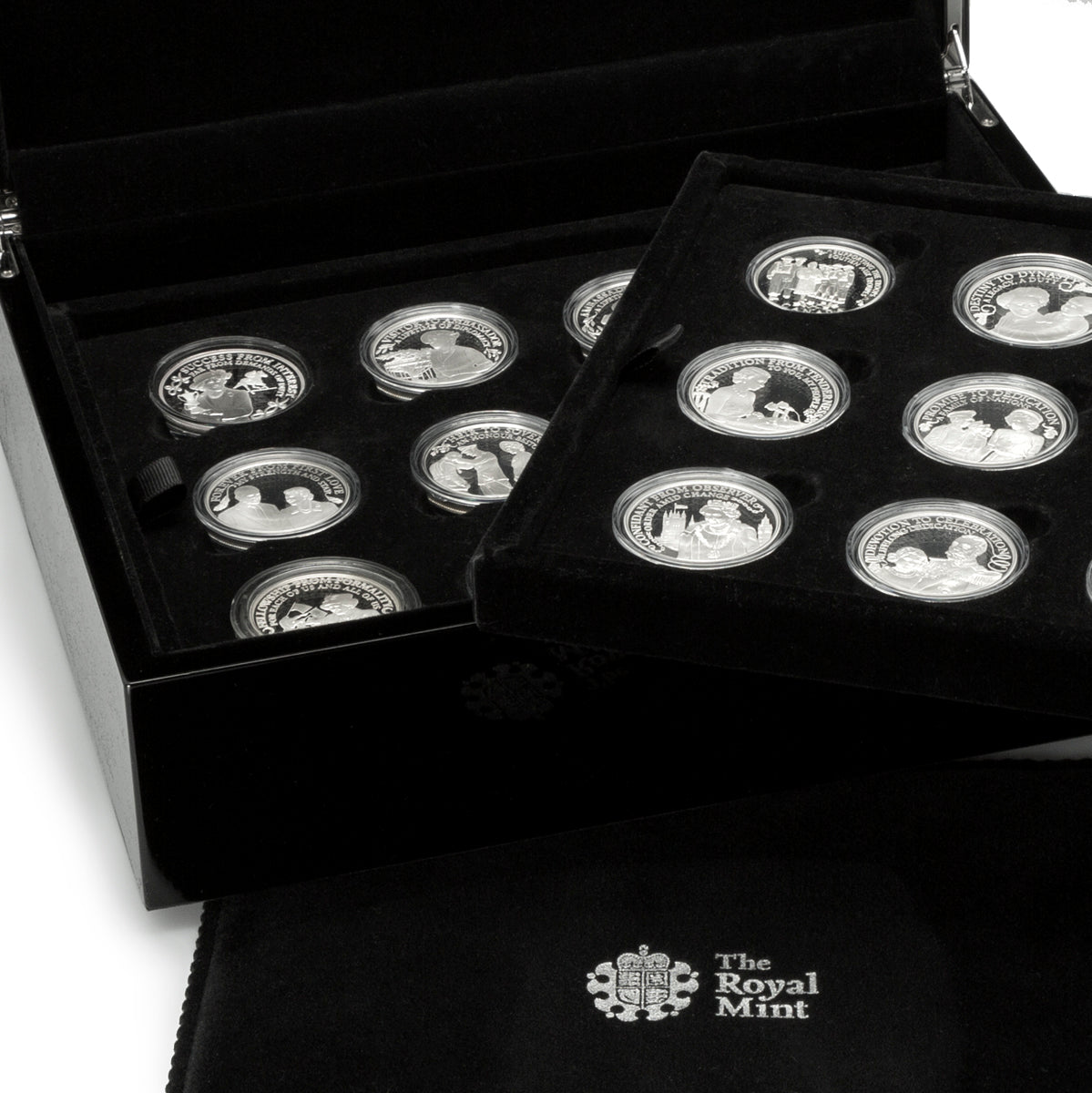 2015 Princess to Monarch 24 Silver Coin Set