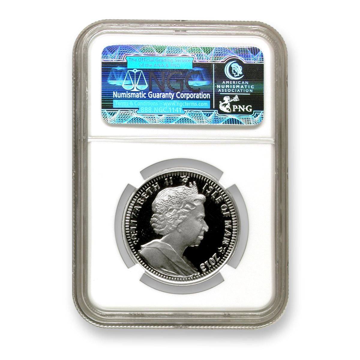 2013 $1 Noble Proof Legal Tender: 1 oz High Relief - Pure Platinum Coin