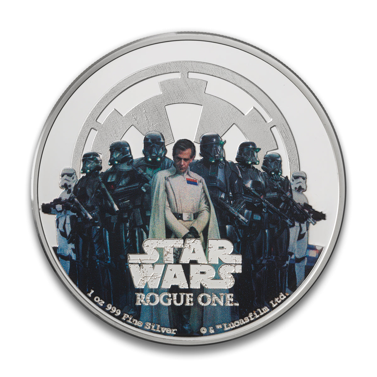 2017 $2 Star Wars Rogue One: The Empire - Pure Silver Coin