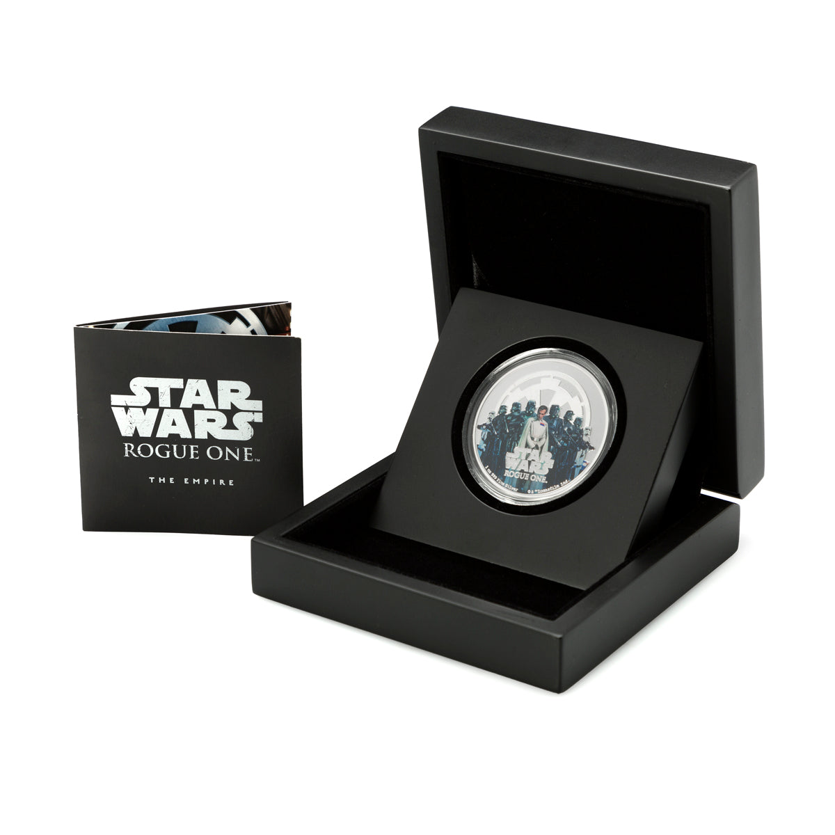 STAR WARS Rogue One Art On Genuine $2 Bill - Hand-Signed By Rency, Uncirculated, Unique Collectible For Movie Fans & Currency Enthusiasts