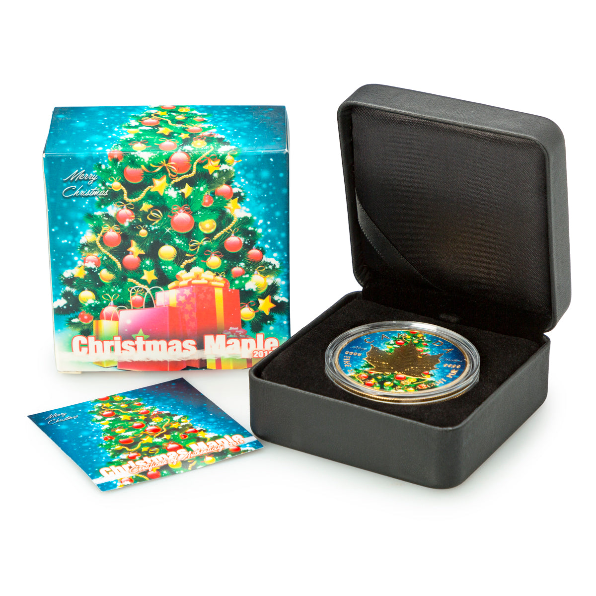 2016 $5 Christmas Maple - Pure Silver Coin