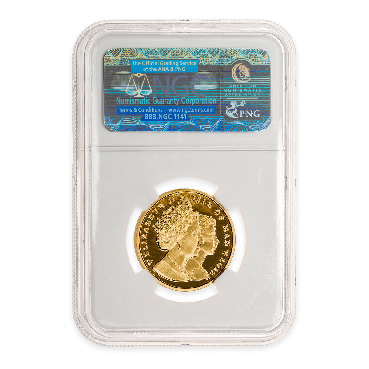 2012 High Relief Angel Piedfort - Pure Gold Coin