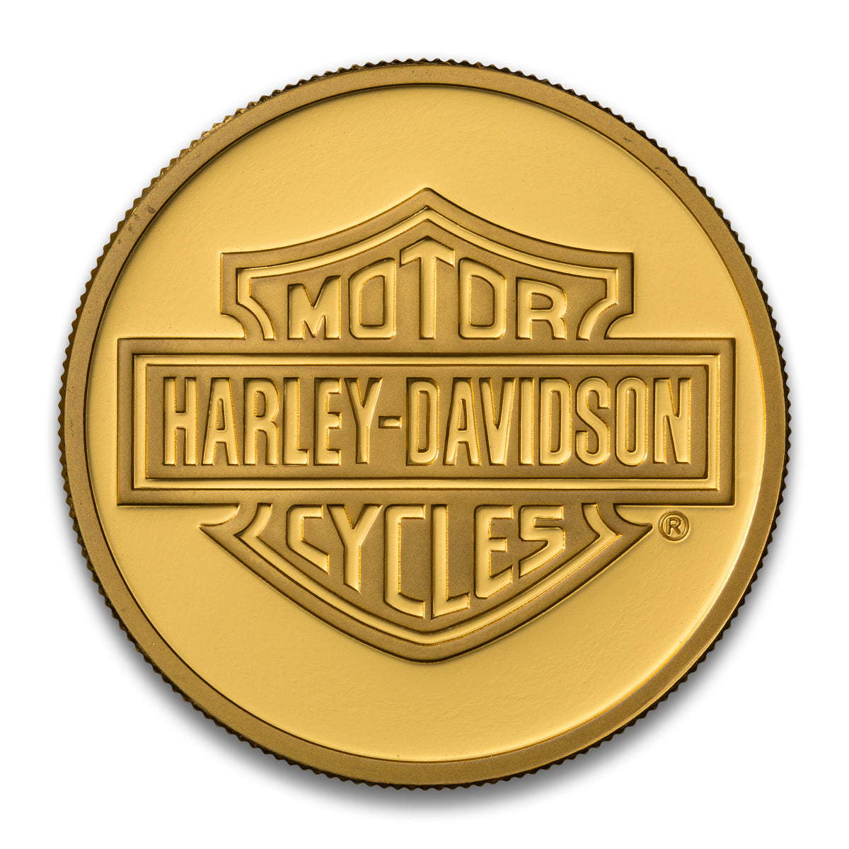 2006 Harley Davidson: Cert 0009/1903 - Pure Gold Medallion