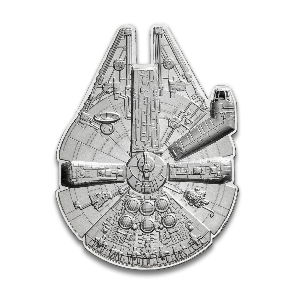 2021 $5 Star Wars: Millennium Falcon 1oz - Pure Silver Coin