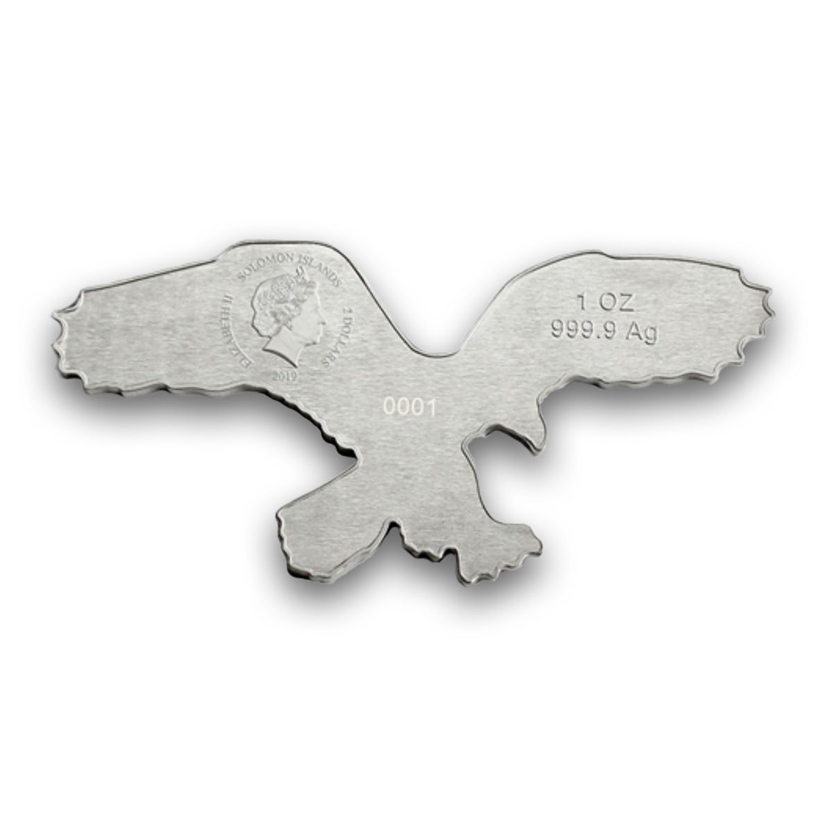 2020 $2 Hunters of the Sky: Bald Eagle - Pure Silver Shaped Coin