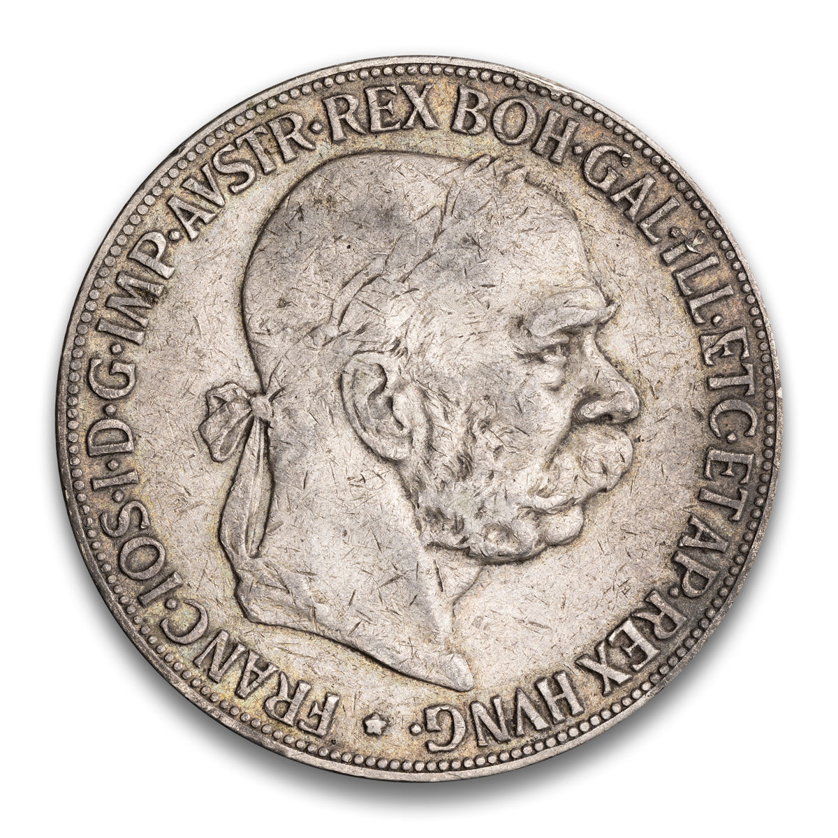 Austria Silver 5 Corona 1900