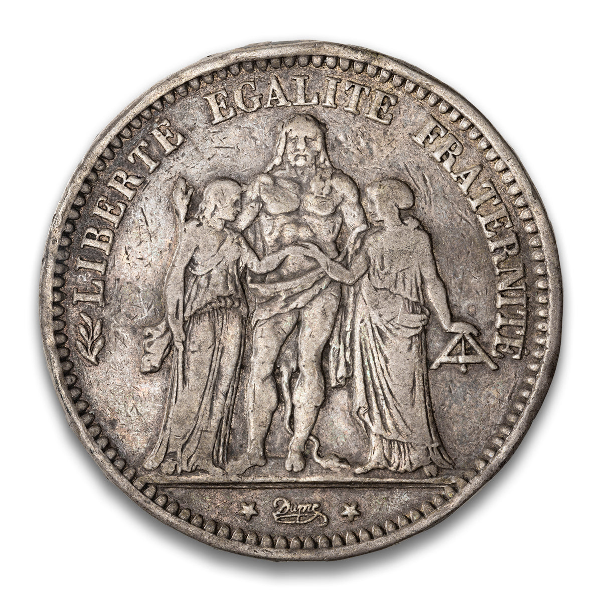 France Silver 5 Francs 1873 A