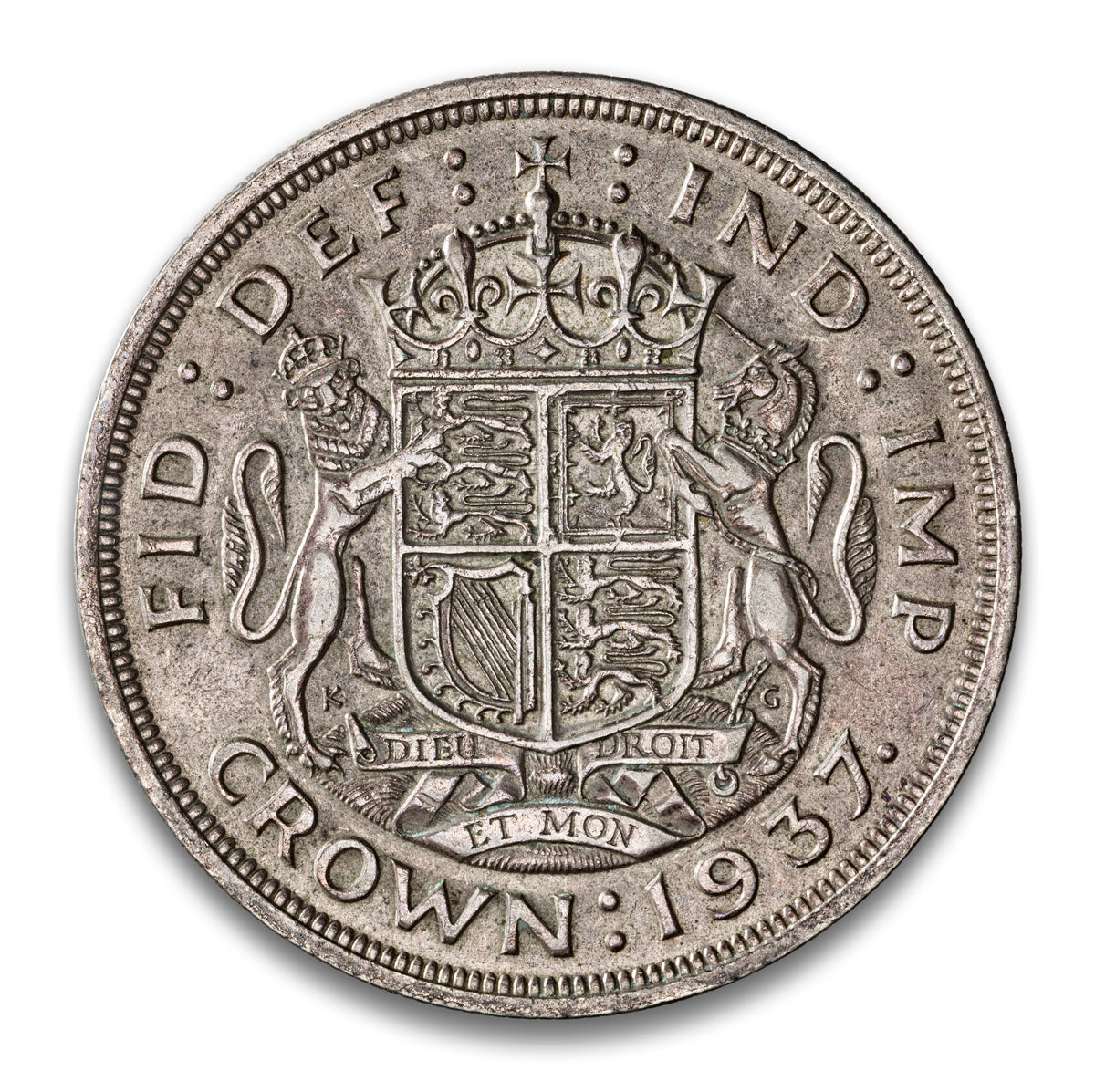 Great Britain Silver 1 Crown 1937