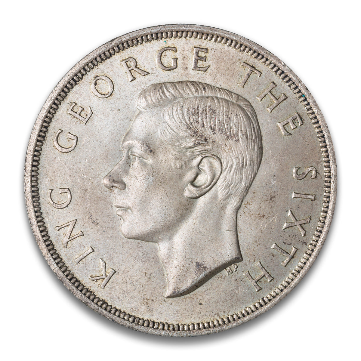 New Zealand Silver 1 Crown 1949