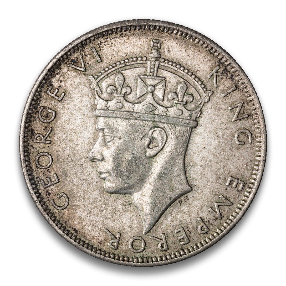 Southern Rhodesia Silver 1/2 Crown 1946