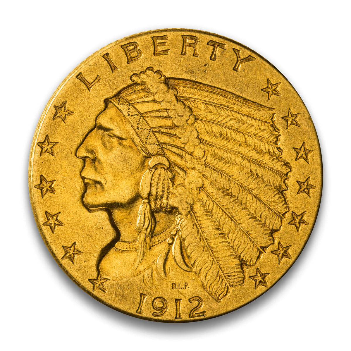 United States $2.5 Gold 1912