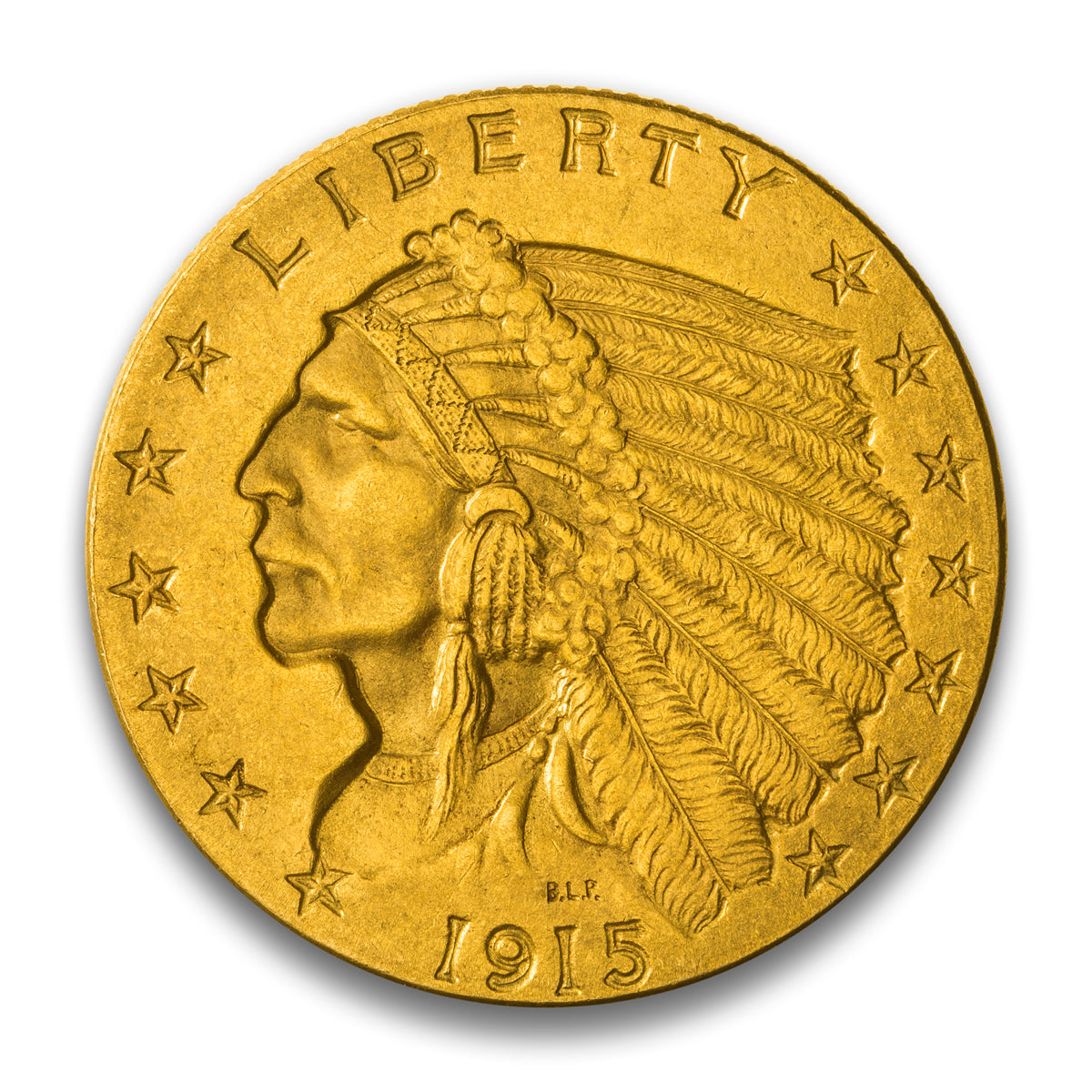 United States $2.5 Gold 1915