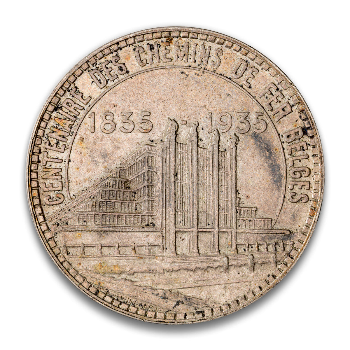 Belgium Silver 50 Francs 1935