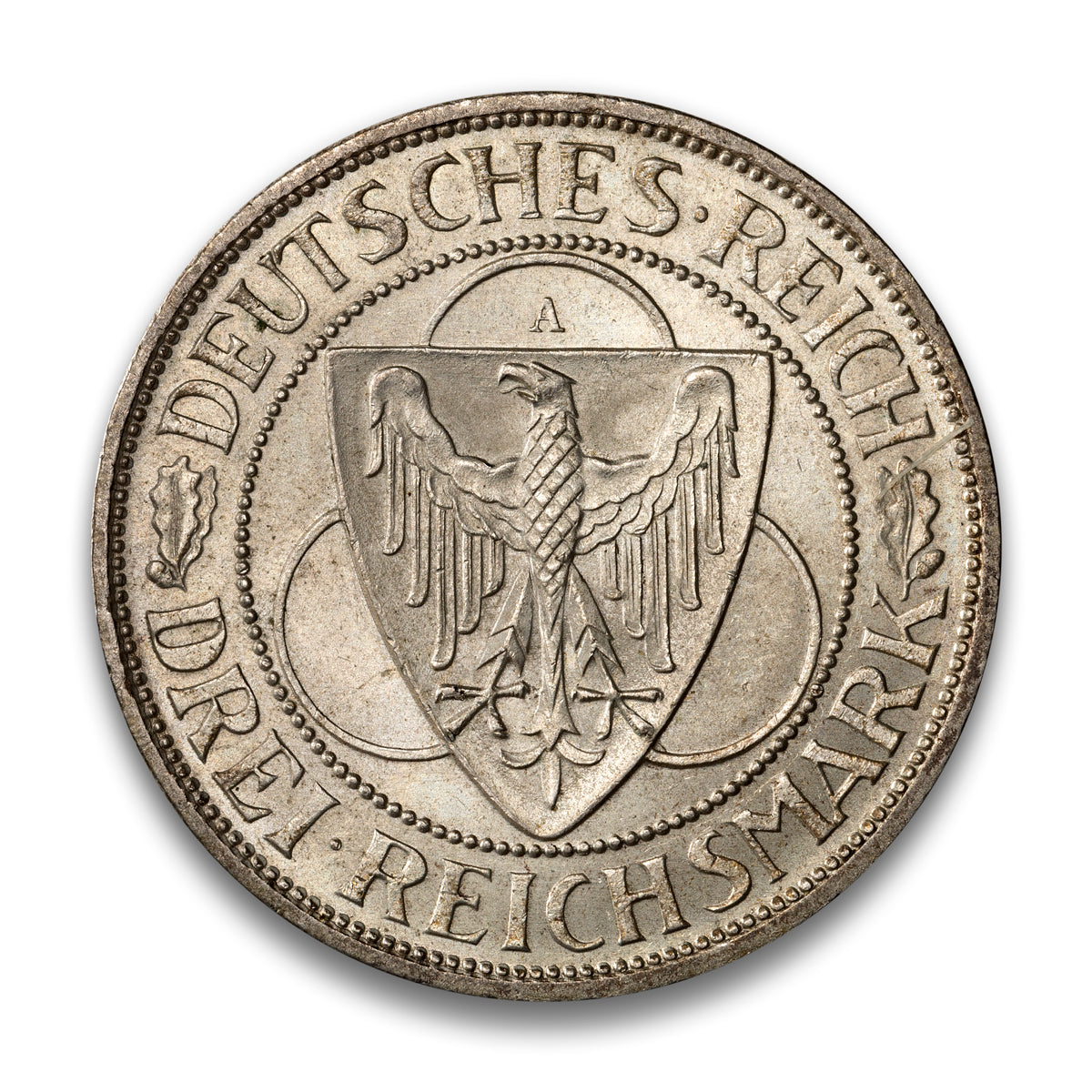 Germany Silver 3 Reichsmark 1930 A