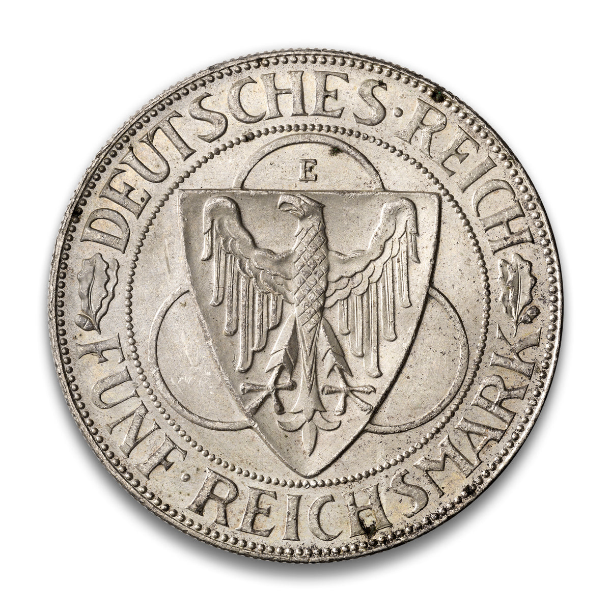 Germany Silver 5 Reichsmark 1930 A