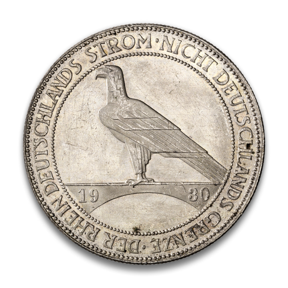 Germany Silver 5 Reichsmark 1930 A